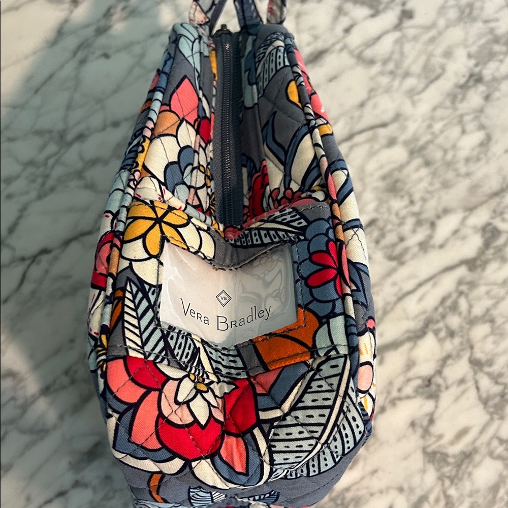 Vera Bradley Multicolor Floral Quilted Lunch Bag - Picture 2 of 4